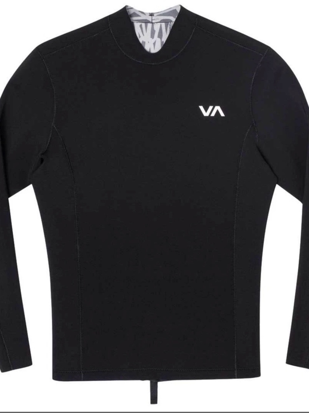 RVCA Men's Wetsuit Jacket 2mm Balance Long Sleeve Back Zip Surf Top Size L XL